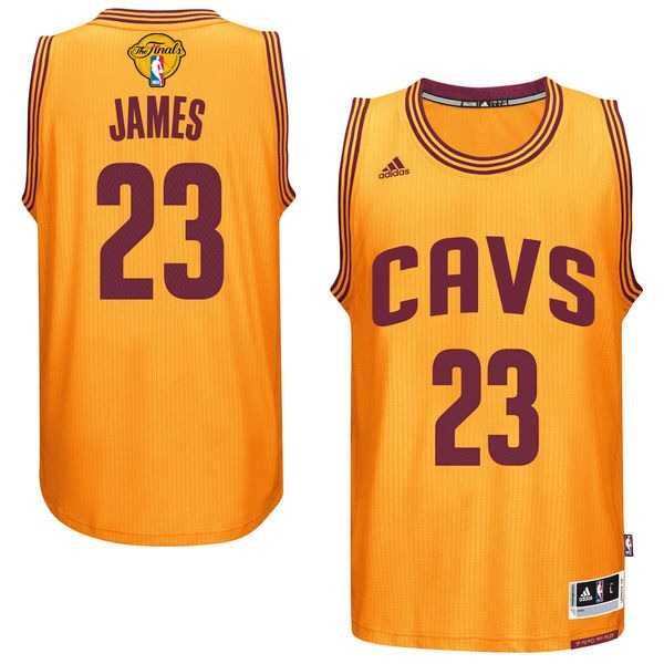 Cleveland Cavaliers #23 Lebron James Gold 2017 NBA Finals Swingman Jersey,We sell and wholesale Cleveland Cavaliers #23 Lebron James Gold 2017 NBA Finals Swingman Jersey on line form chian!